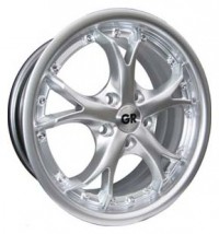 Wheels GR K348 R16 W7 PCD5x100 ET45 DIA0 Silver