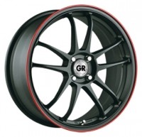 Wheels GR K675 R15 W6.5 PCD4x98 ET35 DIA0 Black
