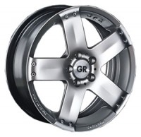Wheels GR KR202 R16 W7 PCD4x108 ET17 DIA0 Silver