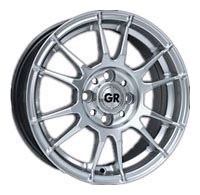 Wheels GR N055 R14 W6 PCD4x100 ET43 DIA73.1 Silver