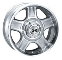 Wheels GR T086 R16 W8 PCD6x139.7 ET0 DIA110.1 Silver