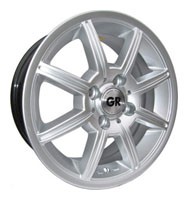 Wheels GR T117 R14 W6 PCD4x98 ET35 DIA58.6 Silver