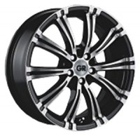 Wheels GR T302 R17 W7 PCD5x114.3 ET45 DIA73.1 Silver+Black