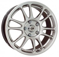 Wheels GR W811 R15 W6.5 PCD4x108 ET25 DIA65.1 Silver