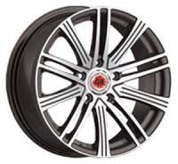 Wheels GR Y292 R14 W5.5 PCD4x98 ET38 DIA56.6 Silver+Black