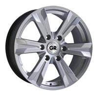 Wheels GR Z-001 R18 W8.5 PCD6x139.7 ET30 DIA67.1 Silver