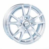 Wheels JT 2021 R14 W6 PCD4x100 ET38 DIA67.1 Silver