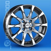 Wheels JT 3115 R14 W6 PCD4x100 ET35 DIA67.1 GP