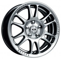 Wheels K&K Calypso R14 W6 PCD4x100 ET38 DIA67.1 platinum black