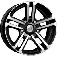Wheels K&K Palladika R16 W7 PCD5x139.7 ET30 DIA98 platinum black