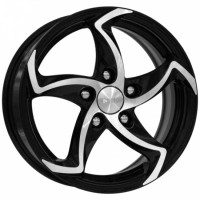 Wheels K&K Landau R15 W6.5 PCD5x112 ET50 DIA57.1 Diamond Black