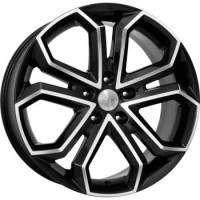 Wheels K&K Pandora R19 W8.5 PCD5x112 ET40 DIA66.6 Diamond Black