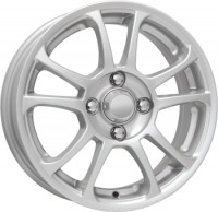 Wheels K&K Cascade R14 W5.5 PCD4x98 ET35 DIA58.5 Silver