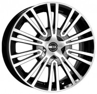 Wheels K&K Adamas R13 W5.5 PCD4x100 ET35 DIA67.1 Diamond Black