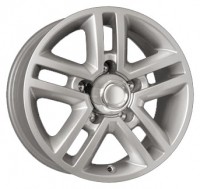 Wheels K&K Medeo R16 W6 PCD5x139.7 ET40 DIA98.5 Silver