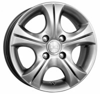 Wheels K&K Reverse R13 W5.5 PCD4x100 ET46 DIA67.1 platinum black