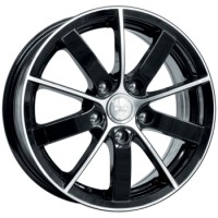 Wheels K&K Peter AL R15 W6 PCD5x114.3 ET38 DIA67.1 Diamond Black