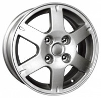 Wheels K&K KC301 (Mitsubishi) R15 W6 PCD4x114.3 ET46 DIA67.1 Silver