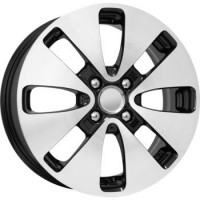 Wheels K&K KC582 (Kia) R15 W6 PCD4x100 ET48 DIA54.1 Diamond Black