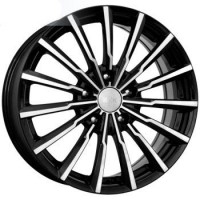 Wheels K&K Accent R17 W7 PCD5x112 ET45 DIA66.6 Diamond Black