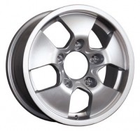 Wheels K&K Alpha R15 W6.5 PCD5x139.7 ET40 DIA98.5 Silver