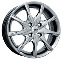 Wheels K&K Alcor R14 W5.5 PCD4x100 ET46 DIA54.1 platinum black