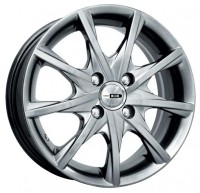 Wheels K&K Alcor R14 W5.5 PCD4x108 ET34 DIA65.1 platinum black