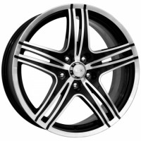 Wheels K&K Omaha R18 W8 PCD5x108 ET45 DIA67.1 platinum black