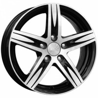 Wheels K&K Andora R18 W7.5 PCD5x108 ET50 DIA63.3 Diamond Black