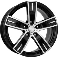 Wheels K&K Onegin R18 W8 PCD5x100 ET35 DIA67.1 Diamond Black