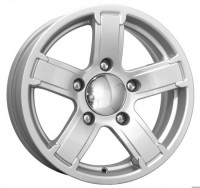 Wheels K&K Angara R15 W6.5 PCD5x139.7 ET15 DIA108.1 platinum black