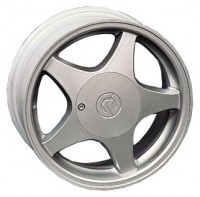 Wheels K&K Rodeo R15 W6.5 PCD4x108 ET38 DIA58.1 Silver+Black