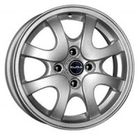 Wheels K&K Rhodes R14 W5.5 PCD4x100 ET45 DIA56.1 platinum black