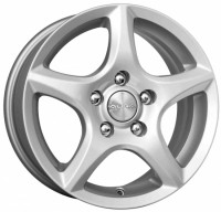 Wheels K&K Softline-Nova R14 W5.5 PCD4x100 ET35 DIA67.1 Silver