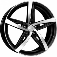 Wheels K&K Dolce Vita R18 W7.5 PCD5x100 ET38 DIA67.1 Diamond Black