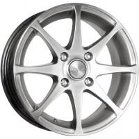 Wheels K&K Polaris R15 W6 PCD4x108 ET35 DIA67.1 platinum black