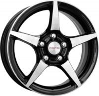 Wheels K&K R1 R16 W6.5 PCD5x114.3 ET45 DIA67.1 Diamond Black