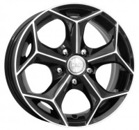 Wheels K&K Crystal R16 W6.5 PCD5x112 ET45 DIA66.6 Diamond Black