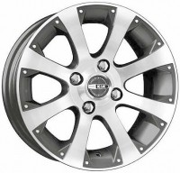 Wheels K&K Arkada-Reef R13 W5.5 PCD4x98 ET25 DIA58.5 Silver+Black