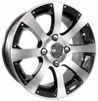 Wheels K&K Arkada Nova R13 W5.5 PCD4x98 ET25 DIA58.5 Diamond Black