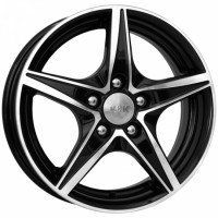 Wheels K&K Mustang R14 W5 PCD4x100 ET45 DIA67.1 platinum black