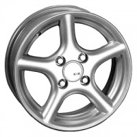 Wheels K&K Quinta R13 W5.5 PCD4x108 ET25 DIA67.1 Silver