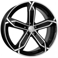 Wheels K&K X-fighter R19 W8 PCD5x108 ET30 DIA67.1 Diamond Black