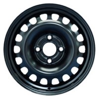 Wheels KFZ 6515 R14 W5.5 PCD4x100 ET39 DIA56.5 Black