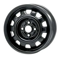 Wheels KFZ 7220 R14 W5.5 PCD4x100 ET45 DIA56 Black