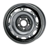 Wheels KFZ 7280 R14 W6 PCD5x100 ET43 DIA57 Black