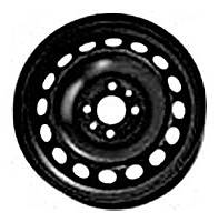 Wheels KFZ 7835 R15 W6 PCD4x98 ET31 DIA58 Black