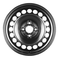 Wheels KFZ 8065 R15 W6 PCD4x100 ET43 DIA56.5 Black