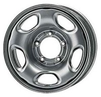 Wheels KFZ 9880 R16 W7 PCD5x139.7 ET5 DIA108.4 Silver