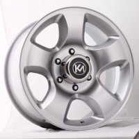 Wheels Kormetal Samurai R17 W8 PCD6x139.7 ET10 DIA110 Silver